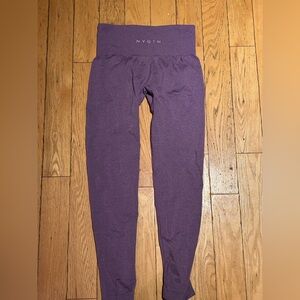 NVGTN purple leggings, size medium
